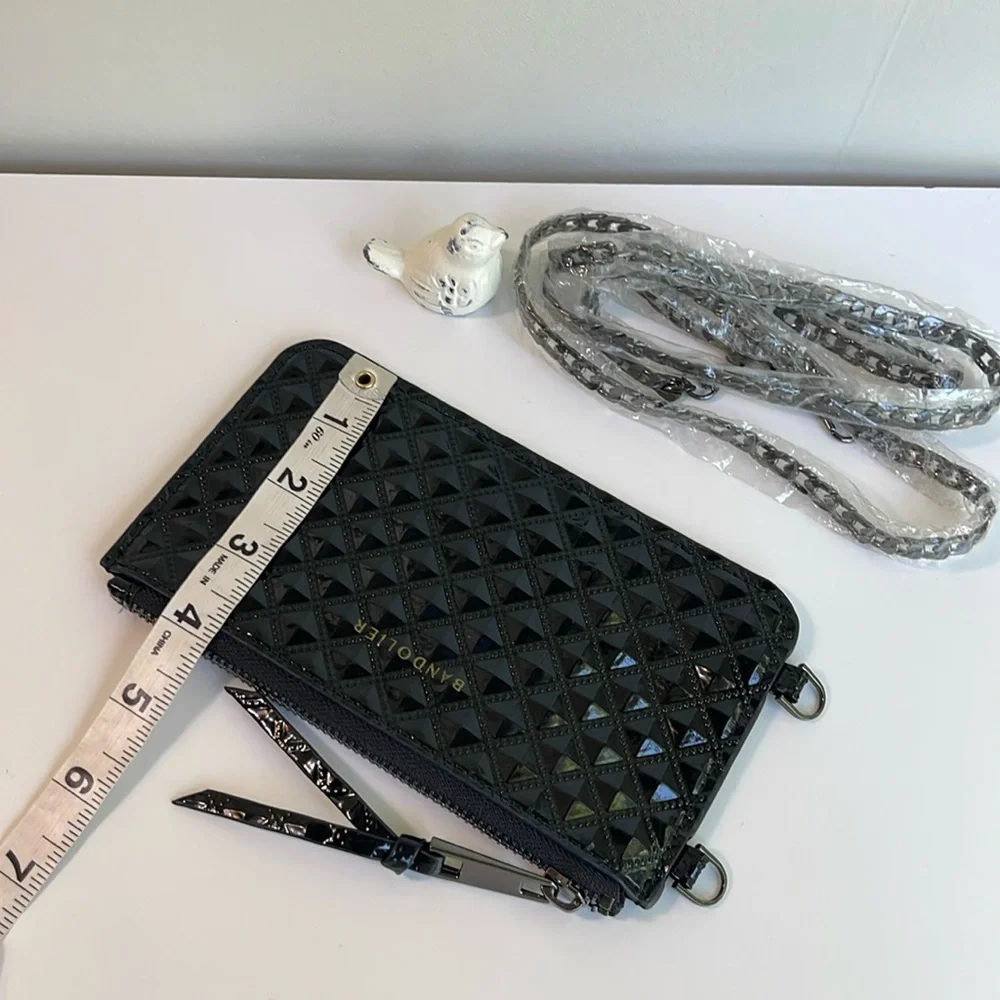 Bandolier Sheila Pyramid Pouch In Black - Picture 16 of 16